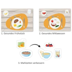 Gruppen-Lernset "Vegetarische und vegane Ernährung", magnetisch, 132-tlg.