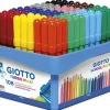 Gruppen-Set GIOTTO Turbo Maxi Fasermaler, Spitze 5 mm, 108-tlg.