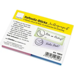 Haftnotiz-Blöcke "Kollegenpost", 73x26 mm, 8 Blöcke