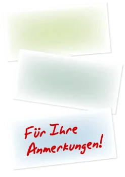 Haftnotiz-Blöcke „Stundenfelder A4“ S, 6 Blöcke