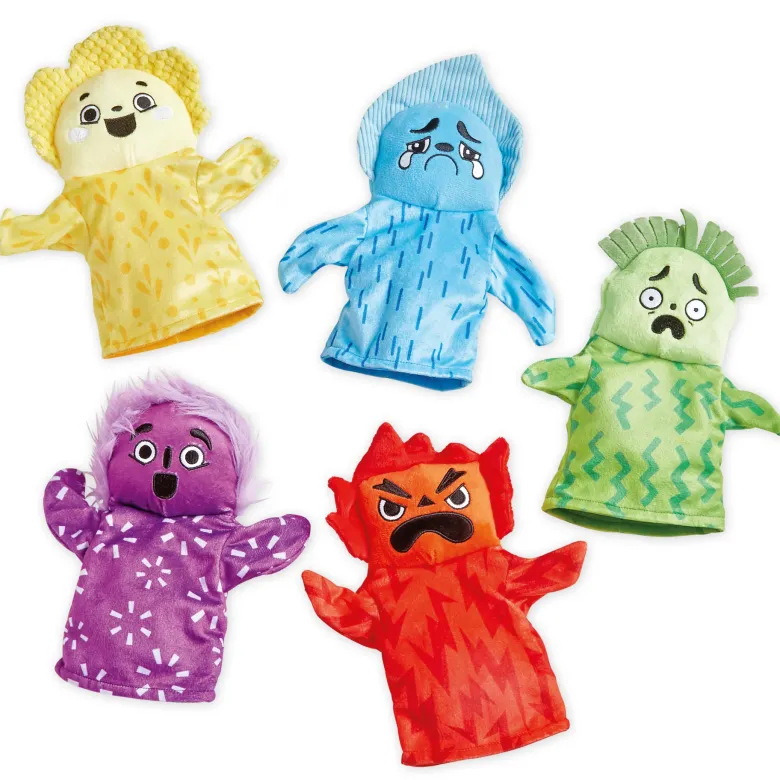 Handpuppen-Set "Emotionen", 5-tlg.