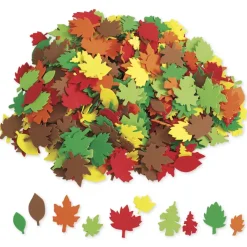 Herbstblätter aus Moosgummi, 500-tlg.