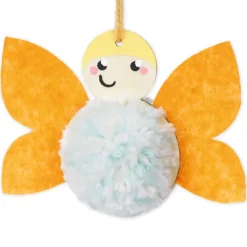 Holzanhänger für Pompons, 12-tlg.
