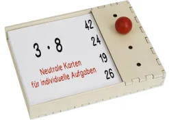 Holzcomputer fertig verleimt, mit Holzstift