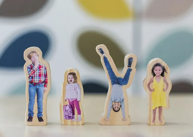 Holzfiguren "Wie fühlst du dich?", 15-tlg.