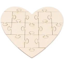 Holzpuzzle "Herz" 16-tlg.