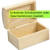 Holztruhen zum Bemalen, 12 Stück