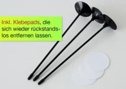 Hygiene-Schutzaufsteller Basic XL, einfache Trennwand
