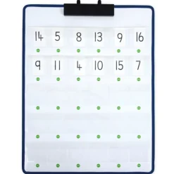 Interaktive Sprach-Rekorder-Tafel mit 30 Einstecktaschen