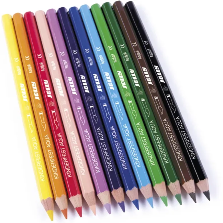 JOLLY Supersticks AQUA im Metall-Etui, 12-tlg.
