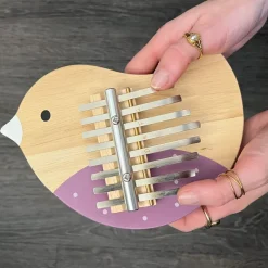 Kalimba "Vogel", Daumenklavier mit 8 Tönen