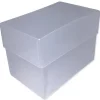 Kartenschachtel XXL, transparent farblos