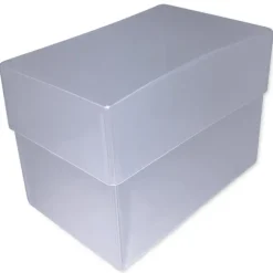 Kartenschachtel XXL, transparent farblos