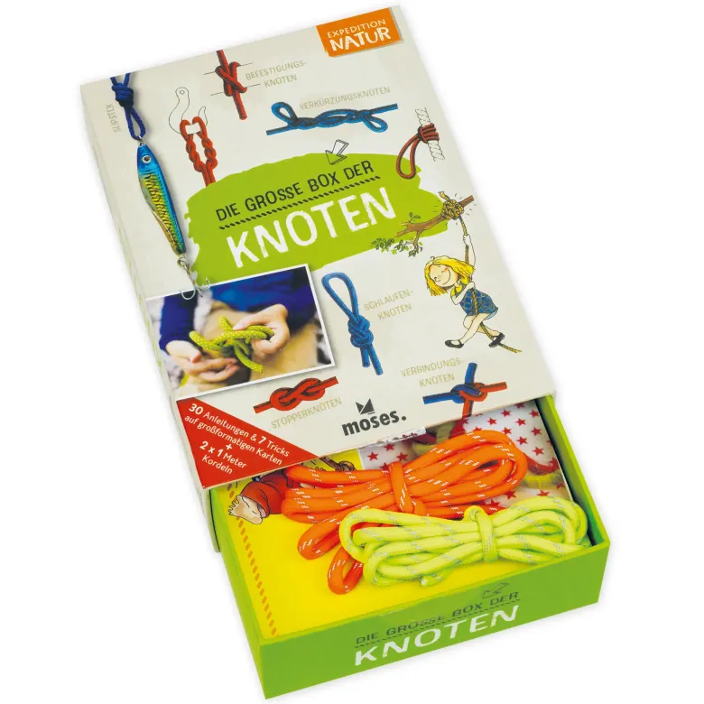 Karten-Set "Die große Box der Knoten", 36-tlg.