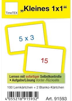 Kartenspiel für Papp-Computer, kleines 1x1