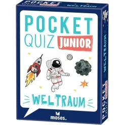 Kartenspiel "Pocket Quiz Junior Weltraum"