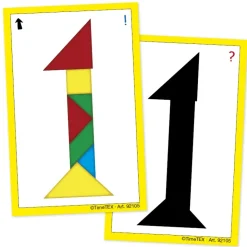 Kartenspiel "Tangram" in Etui