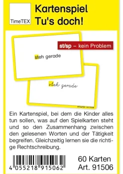 Kartenspiel "Tu's doch!"