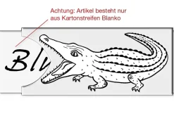 Kartonstreifen Blanko 10 tlg.