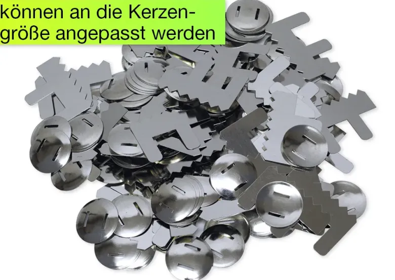 Kerzentüllen für Laternen, 100-tlg.