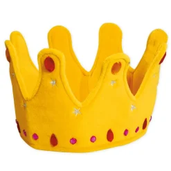 Kinder-Krone aus Samt, ca. 24 cm ø