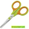 Kinderschere Soft Kid, Schneidblatt rund