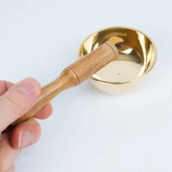 Klangschale im Stickbeutel, 7,0 cm ø, ca. 160 g