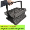 Klappbox aus Kunststoff mit Henkel, ca. 24 Liter, bis 15 kg, anthrazit