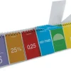Klappen-Flipchart aus Pappe, Bruch - Prozent - Dezimal