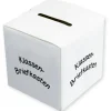 Klassen-Briefkasten weiß, mit Schlitz zum Einstecken