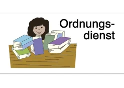 Klassendienst-Bildkarten magnetisch, 24-tlg.