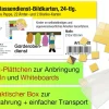 Klassendienst-Bildkarten magnetisch, 24-tlg., in Box
