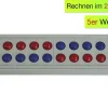 Klassensatz ABACO für 20-er Zahlenraum, rot-blau 5er-Wechsel, 24-tlg., in Box