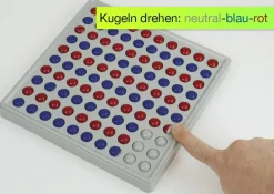 Klassensatz ABACO für 100-er Zahlenraum, rot-blau, 8-tlg., in Box