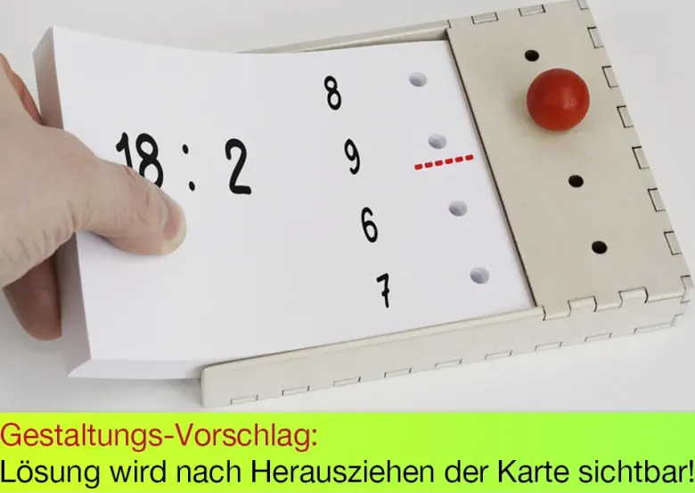 Klassensatz Holzcomputer, 8-tlg., in Stapel-Box