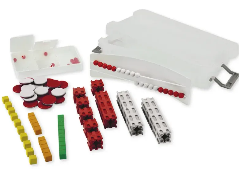 Klassensatz Mathe-Basis-Set Plus Zahlenraum bis 20, rot/weiß, 20 Stück, in Box