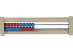 Klassensatz Rechenrahmen für 20-er Zahlenraum rot/blau, gerade Seitenteile, 25-tlg. in Box