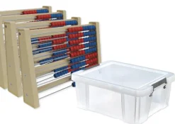 Klassensatz Rechenrahmen für 100-er Zahlenraum, 11-tlg., in Box