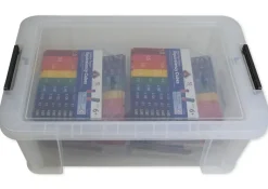 Klassensatz Rechen-Steckwürfel "Multifunktional", 8-tlg. in Stapel-Box