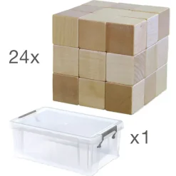 Klassensatz Soma-Würfel, 24-tlg., in Box