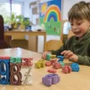 Klassensatz Stapel-Zahlen Montessori-Farben, 8-tlg., in Stapel-Box "Montessori Premium"