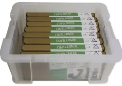 Klassensatz Stapel-Zahlen Montessori-Farben, 8-tlg., in Stapel-Box