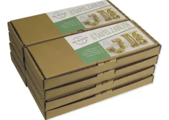 Klassensatz Stapel-Zahlen naturfarben, 8-tlg., in Stapel-Box