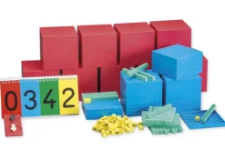 Klassensatz XXL Dienes Dezimal-Rechensatz, 594-tlg. in Box