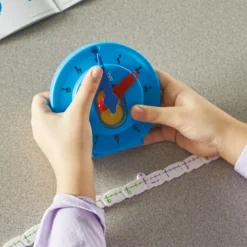 Klassenset Schüler-Lern-Uhren mit Zahlenstrahl, 24-tlg.