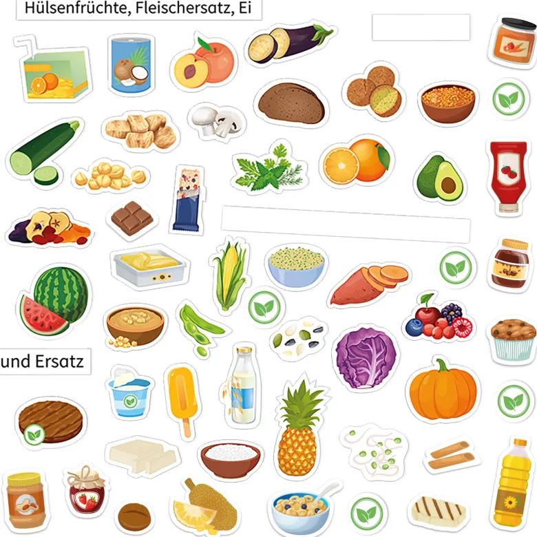 Klassenset "Vegetarische und vegane Ernährung", 519-tlg. in Box