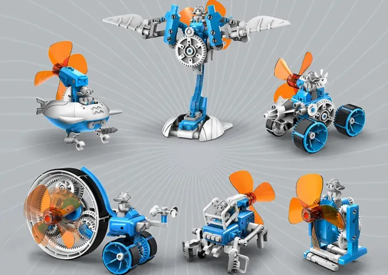 KOSMOS Experimentier-Kasten "Wind Bots: Erlebe den Wind als Energiequelle"
