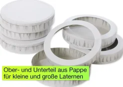 Käseschachteln klein 11 cm ø, 10 Paar