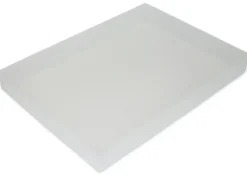 Kunststoff-Box A5 flach, transparent farblos