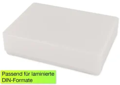 Kunststoff-Box A5, transparent farblos